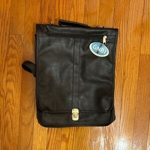 Black Men's Messenger Bag